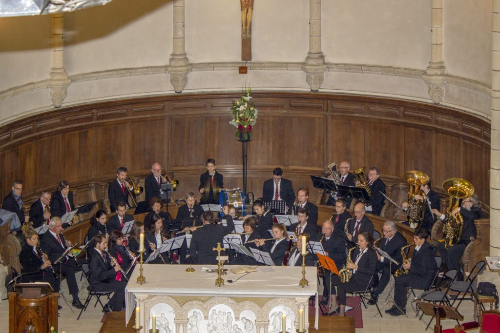 25 novembre 2018, l’OHVP dans le chœur de l’église Saint-Gilles, Pornic.